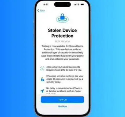 彭山苹果授权维修店分享被盗设备保护功能开启方法 