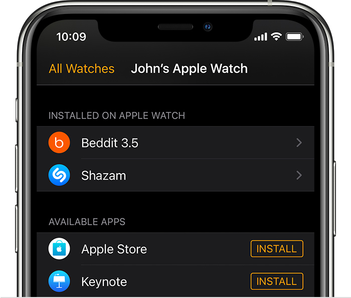 彭山苹果手机维修分享如何在 Apple Watch 上下载应用 